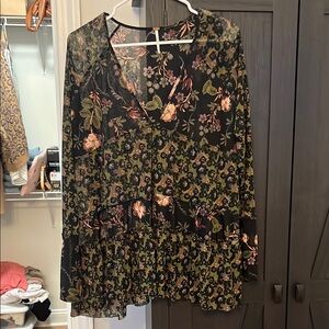 Free People V-Neck Top